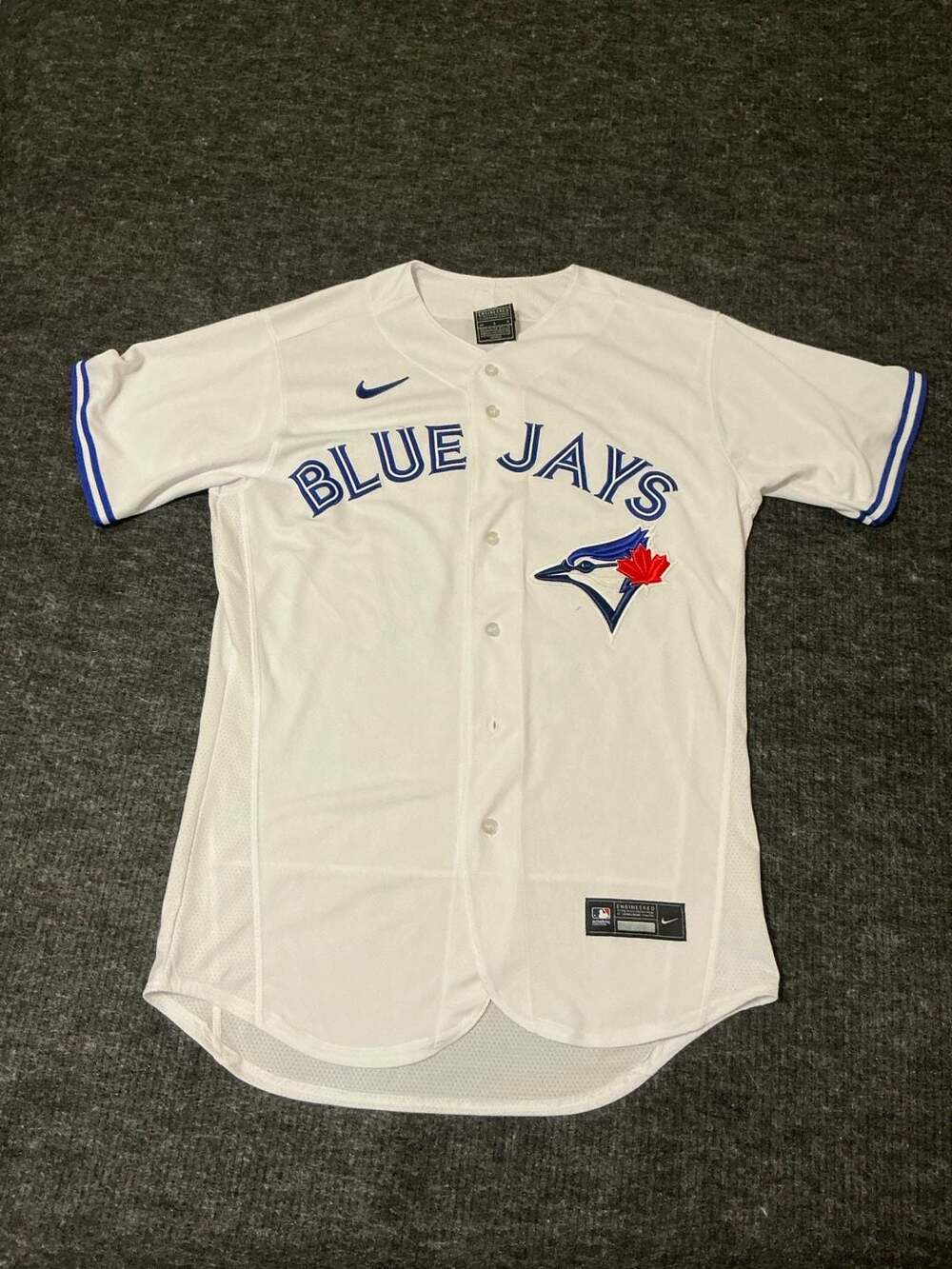Toronto Blue Jays Authentic Collection Jersey Mens Size 44 White Vladimirjr27